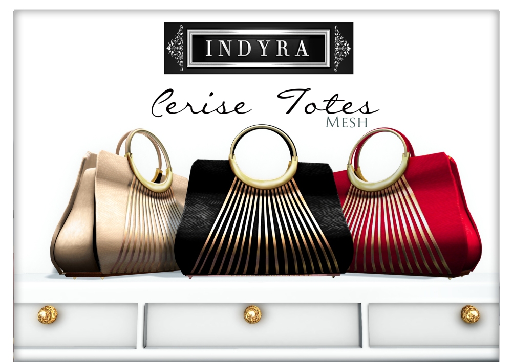 {Indyra} Cerise totes poster